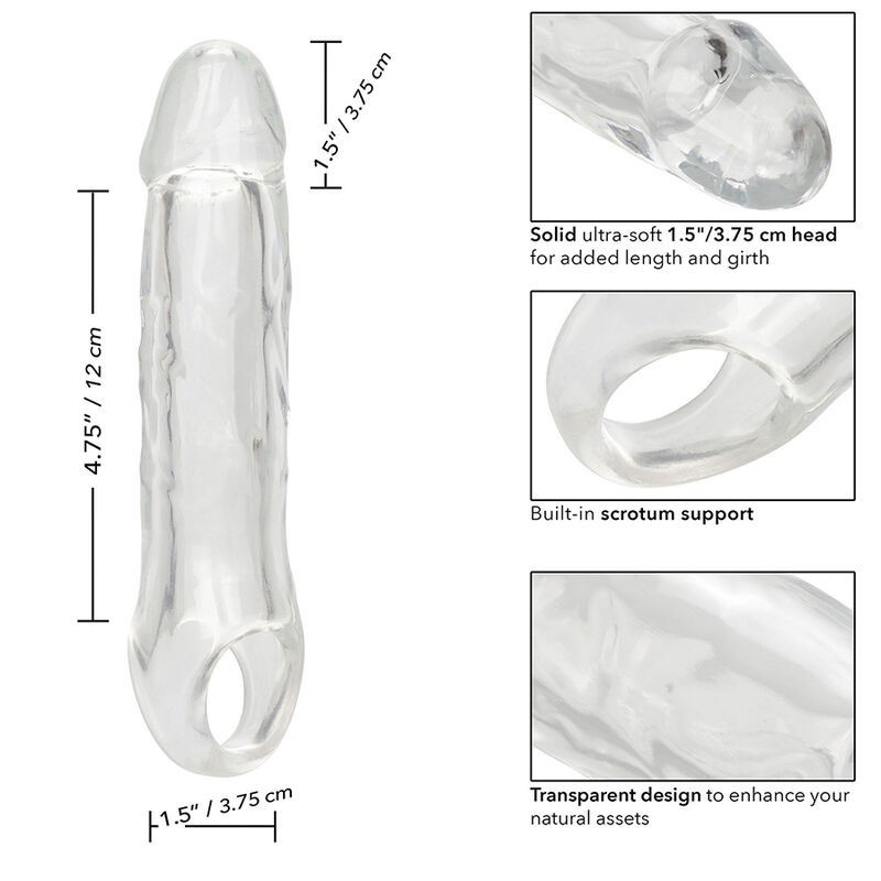 Calexotics - Performance Maxx Clear Extension 65 Trasparente - CALEXOTICS - Guaine e Prolunghe | erosidea.com