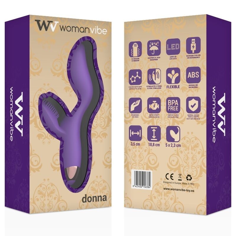 Vibratore Womanvibe In Silicone Ricaricabile Donna - WOMANVIBE - Vibratori | erosidea.com