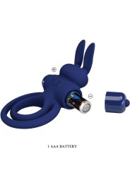Anello Vibrante Doppio Pretty Love Darey Rabbit - PRETTY LOVE MALE - Anelli Fallici | erosidea.com