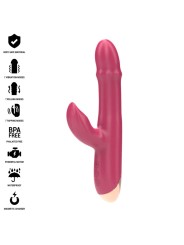 Vibratore Intense Chloe Multifunzione 3 In 1 Rosso - INTENSE FUN - Vibratori Rabbit | erosidea.com