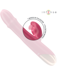 Vibratore Intense Chloe Multifunzione 3 In 1 Rosso - INTENSE FUN - Vibratori Rabbit | erosidea.com