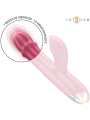 Vibratore Intense Chloe Multifunzione 3 In 1 Rosso - INTENSE FUN - Vibratori Rabbit | erosidea.com