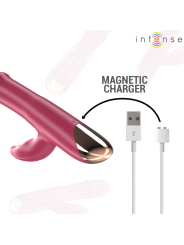 Vibratore Intense Chloe Multifunzione 3 In 1 Rosso - INTENSE FUN - Vibratori Rabbit | erosidea.com