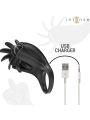 Intense - Mabel Anello Vibrante 10 Vibrazioni Con Stimolatore Clitoride Nero - INTENSE COUPLES TOYS - Vibratori Clitoride | erosidea.com