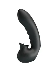 Pretty Love - Hobgoblin Custodia Per Dita Vibrante 12 Vibrazioni + Stimolatore Clitoride Nero - PRETTY LOVE - Vibratori Clitoride | erosidea.com