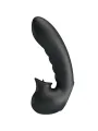 Pretty Love - Hobgoblin Custodia Per Dita Vibrante 12 Vibrazioni + Stimolatore Clitoride Nero - PRETTY LOVE - Vibratori Clitoride | erosidea.com