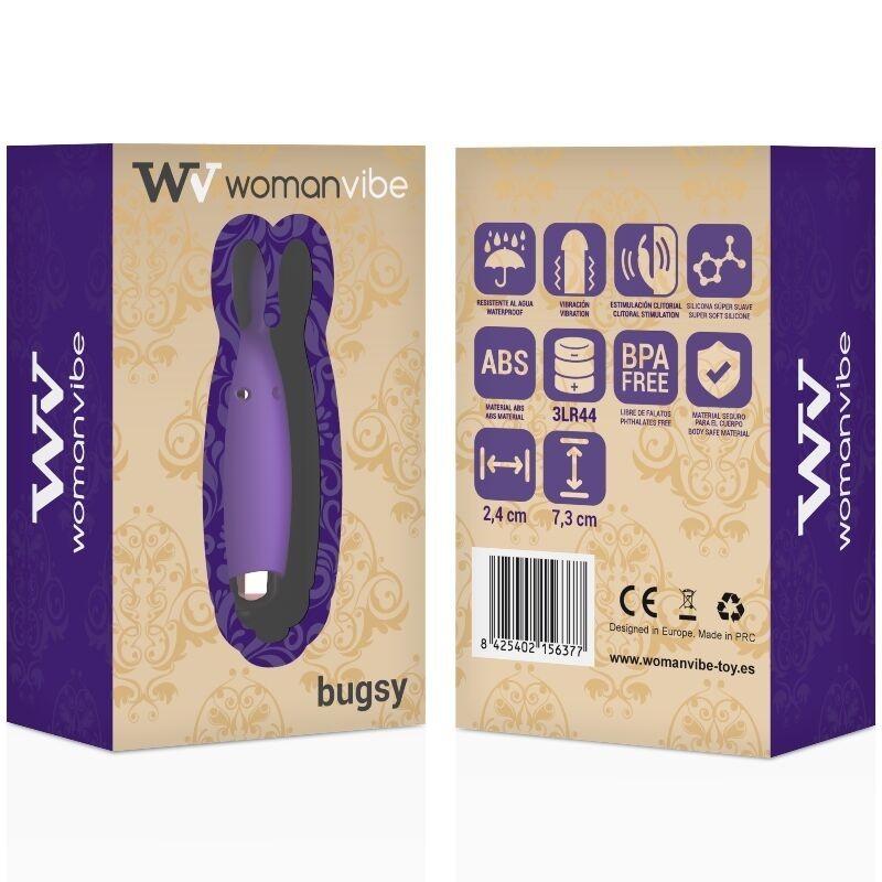 Womanvibe - Stimolatore In Silicone Bugsy - WOMANVIBE - Stimolatori | erosidea.com