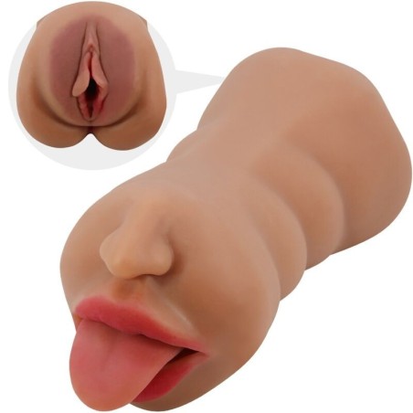 Crazy Bull - Sarah Doppio Masturbatore Bocca E Vagina Carne - CRAZY BULL - Masturbatori Vagina | erosidea.com