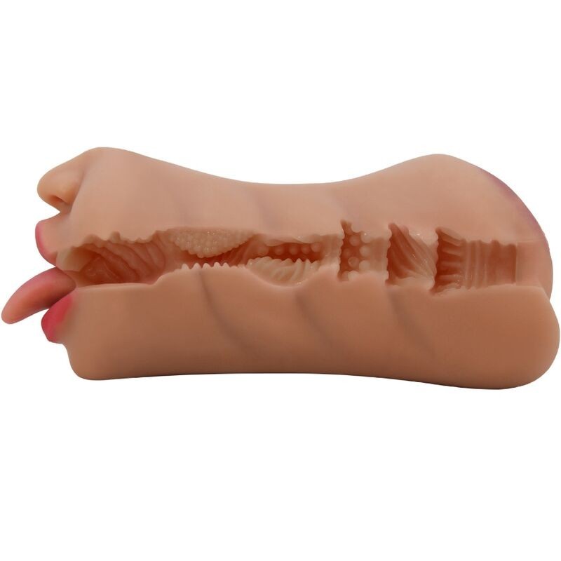 Crazy Bull - Sarah Doppio Masturbatore Bocca E Vagina Carne - CRAZY BULL - Masturbatori Vagina | erosidea.com