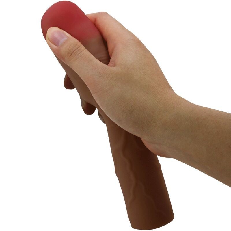 Pretty Love - Kylian Guaina Per Pene Con Estensione 76 Cm Mulatto - PRETTY LOVE - Guaine e Prolunghe | erosidea.com