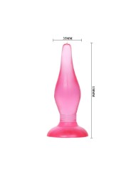 Plug Anale Soft Touch Lilla 14.2 Cm - BAILE ANAL - Plug e Catene Anali | erosidea.com