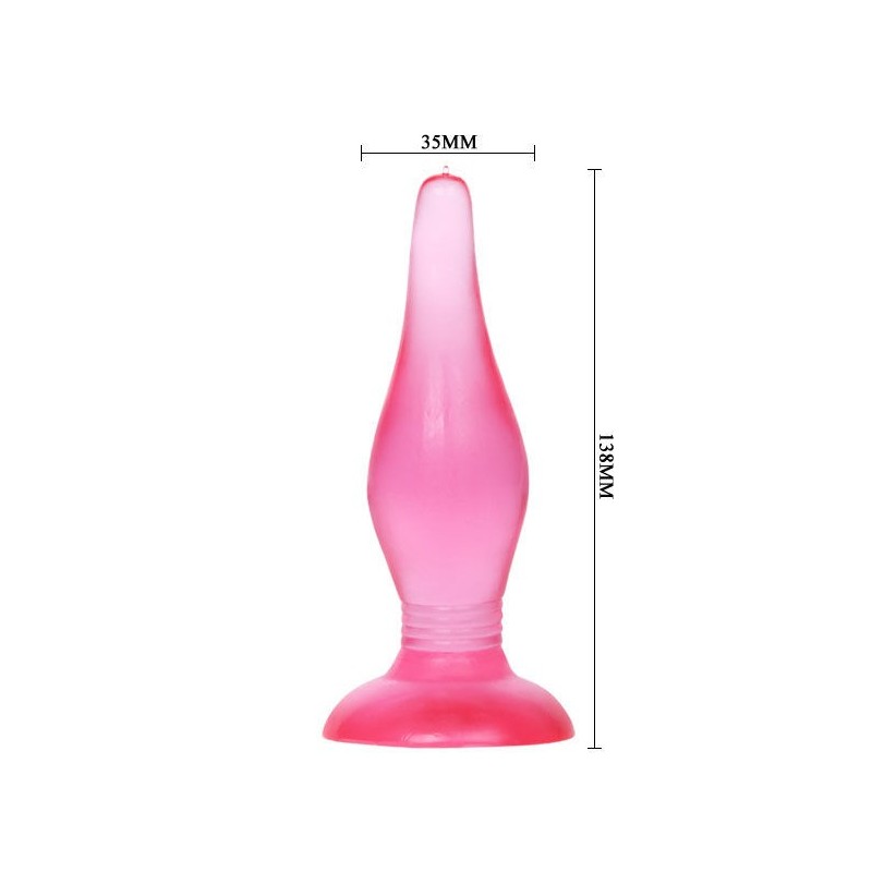 Plug Anale Soft Touch Lilla 14.2 Cm - BAILE ANAL - Plug e Catene Anali | erosidea.com