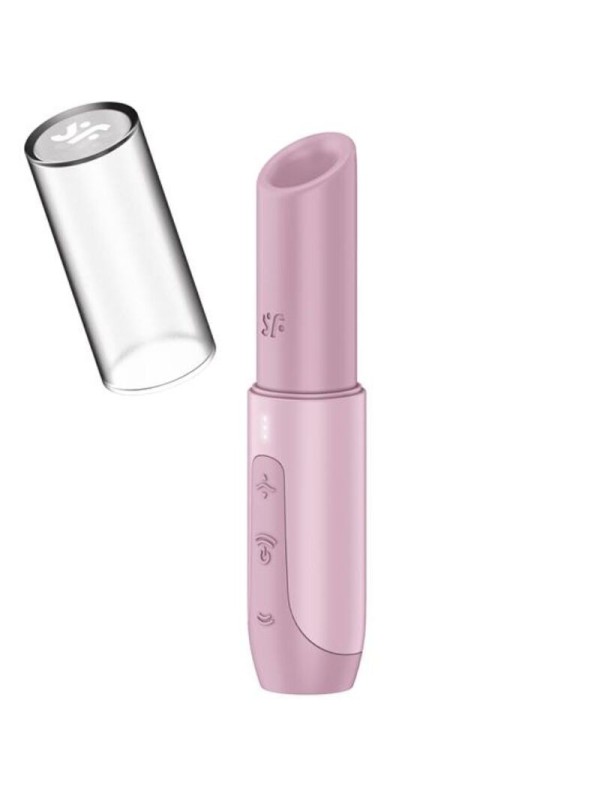 Satisfyer - Secret Kiss Wave Stimolatore Clitoride Rosa - SATISFYER AIR PULSE - Vibratori Clitoride | erosidea.com