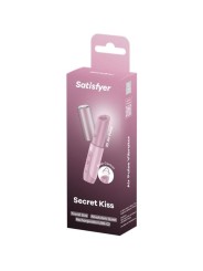 Satisfyer - Secret Kiss Wave Stimolatore Clitoride Rosa - SATISFYER AIR PULSE - Vibratori Clitoride | erosidea.com