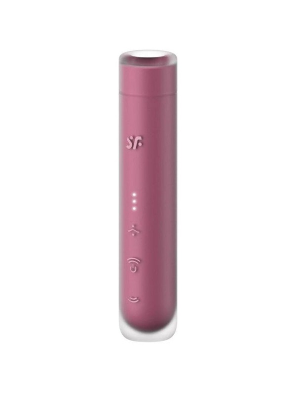 Satisfyer - Stimolatore Clitoride First Kiss Wave Garnet - SATISFYER AIR PULSE - Vibratori Clitoride | erosidea.com