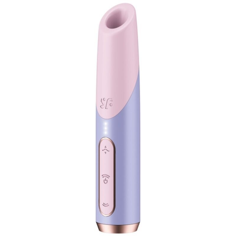 Satisfyer Air Pulse - Bold Kiss Wave Rosa Viola - SATISFYER AIR PULSE - Succhia Clitoride | erosidea.com