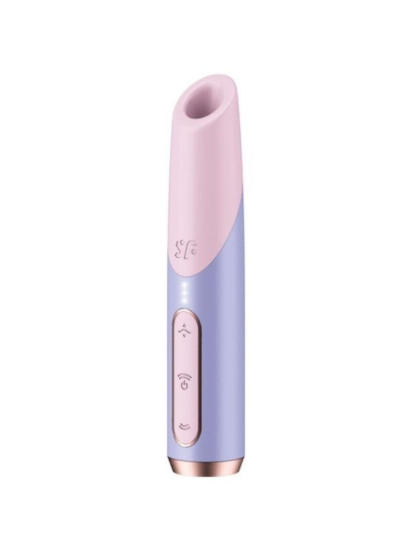 Satisfyer Air Pulse - Bold Kiss Wave Rosa Viola - SATISFYER AIR PULSE - Succhia Clitoride | erosidea.com