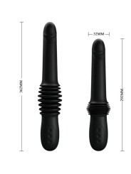 Pretty Love - Vibratore Pazuzu 3 Modalit€ Di Spinta Nero - PRETTY LOVE - Vibratori | erosidea.com