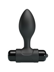 Pretty Love - Vibra Butt 10 Vibrazioni Plug Anale Nero - PRETTY LOVE - Plug e Catene Anali | erosidea.com