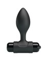 Pretty Love - Vibra Butt 10 Vibrazioni Plug Anale Nero - PRETTY LOVE - Plug e Catene Anali | erosidea.com