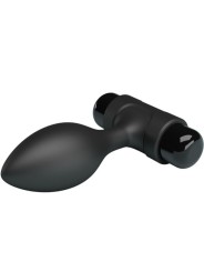 Pretty Love - Vibra Butt 10 Vibrazioni Plug Anale Nero - PRETTY LOVE - Plug e Catene Anali | erosidea.com