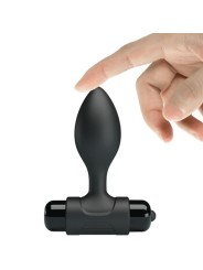 Pretty Love - Vibra Butt 10 Vibrazioni Plug Anale Nero - PRETTY LOVE - Plug e Catene Anali | erosidea.com