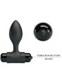 Pretty Love - Vibra Butt 10 Vibrazioni Plug Anale Nero - PRETTY LOVE - Plug e Catene Anali | erosidea.com