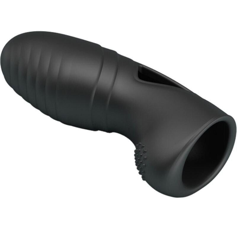 Pretty Love - Vibratore Da Dito In Silicone Alan Nero - PRETTY LOVE - Vibratori | erosidea.com