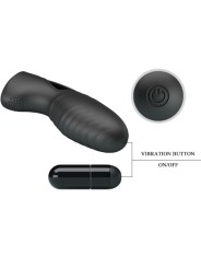 Pretty Love - Vibratore Da Dito In Silicone Alan Nero - PRETTY LOVE - Vibratori | erosidea.com