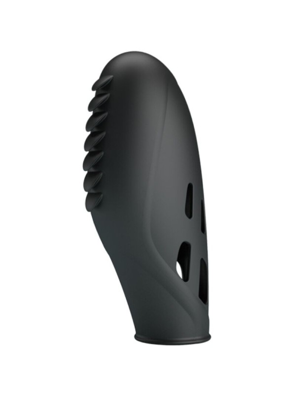 Pretty Love - Vibratore Da Dito In Silicone Gilo Nero - PRETTY LOVE - Vibratori | erosidea.com
