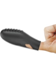 Pretty Love - Vibratore Da Dito In Silicone Gilo Nero - PRETTY LOVE - Vibratori | erosidea.com