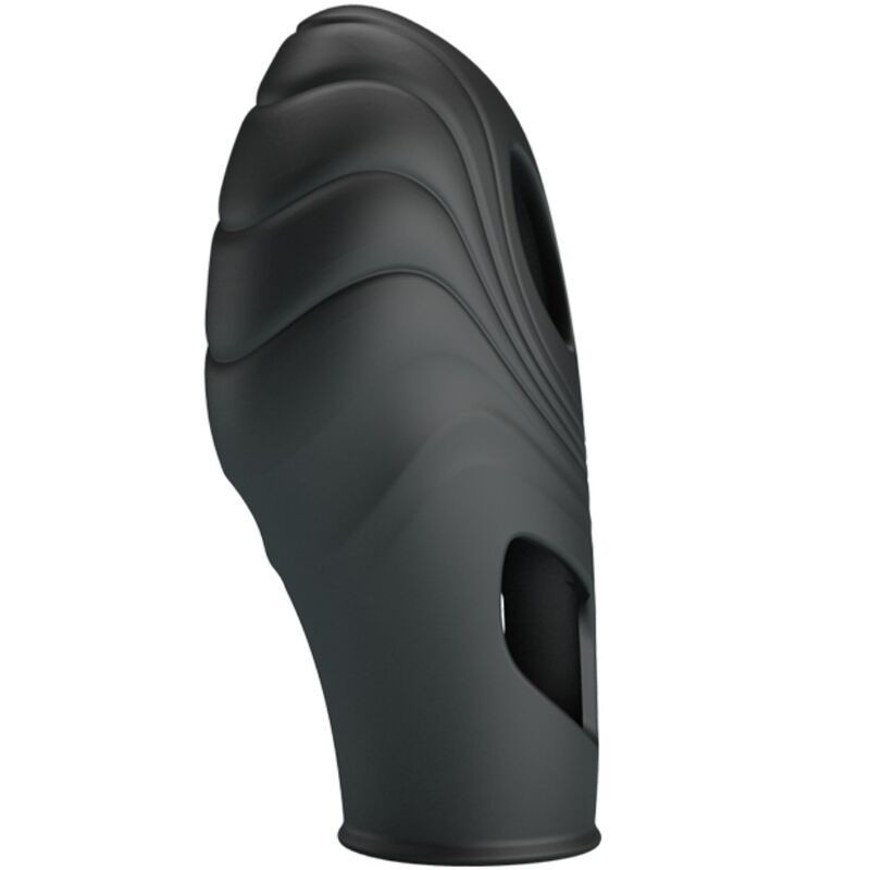 Pretty Love - Vibratore Da Dita In Silicone Lich Nero - PRETTY LOVE - Vibratori | erosidea.com
