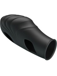 Pretty Love - Vibratore Da Dita In Silicone Lich Nero - PRETTY LOVE - Vibratori | erosidea.com