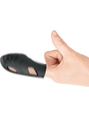 Pretty Love - Vibratore Da Dita In Silicone Lich Nero - PRETTY LOVE - Vibratori | erosidea.com