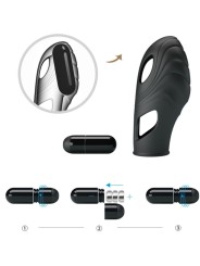 Pretty Love - Vibratore Da Dita In Silicone Lich Nero - PRETTY LOVE - Vibratori | erosidea.com