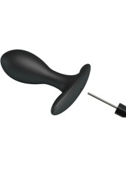 Pretty Love - Plug Anale Gonfiabile Nero - PRETTY LOVE - Plug e Catene Anali | erosidea.com