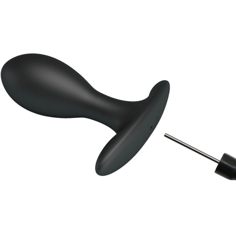 Pretty Love - Plug Anale Gonfiabile Nero - PRETTY LOVE - Plug e Catene Anali | erosidea.com