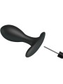 Pretty Love - Plug Anale Gonfiabile Nero - PRETTY LOVE - Plug e Catene Anali | erosidea.com