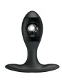 Pretty Love - Plug Anale Gonfiabile Nero - PRETTY LOVE - Plug e Catene Anali | erosidea.com