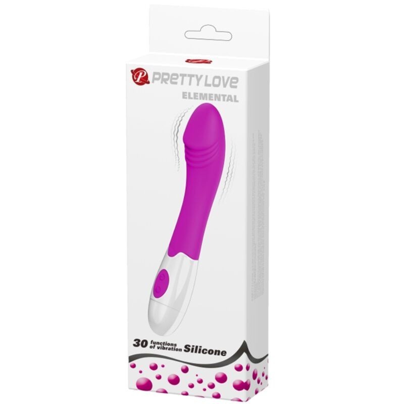 Pretty Love - Vibratore Elementale 30 Modalit€ Di Vibrazione Viola - PRETTY LOVE - Vibratori | erosidea.com