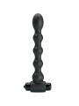 Pretty Love - Lynn Silicone Anal Plug 10 Vibrazioni Nero - PRETTY LOVE - Plug e Catene Anali | erosidea.com