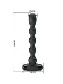 Pretty Love - Lynn Silicone Anal Plug 10 Vibrazioni Nero - PRETTY LOVE - Plug e Catene Anali | erosidea.com