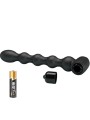 Pretty Love - Lynn Silicone Anal Plug 10 Vibrazioni Nero - PRETTY LOVE - Plug e Catene Anali | erosidea.com