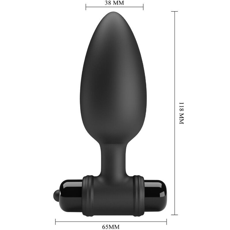 Pretty Love - Plug Anale Vibra Butt Plug 2 - PRETTY LOVE - Plug e Catene Anali | erosidea.com