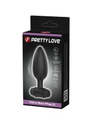 Pretty Love - Plug Anale Vibra Butt Plug 2 - PRETTY LOVE - Plug e Catene Anali | erosidea.com