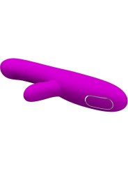 Pretty Love - Angelique Vibratore Multifunzione + Stimolatore Clitoride Viola - PRETTY LOVE - Vibratori Clitoride | erosidea.com