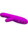 Pretty Love - Angelique Vibratore Multifunzione + Stimolatore Clitoride Viola - PRETTY LOVE - Vibratori Clitoride | erosidea.com