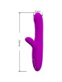 Pretty Love - Angelique Vibratore Multifunzione + Stimolatore Clitoride Viola - PRETTY LOVE - Vibratori Clitoride | erosidea.com