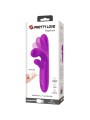 Pretty Love - Angelique Vibratore Multifunzione + Stimolatore Clitoride Viola - PRETTY LOVE - Vibratori Clitoride | erosidea.com