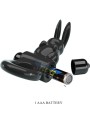 Pretty Love - Anello Vibratore Rabbit Eccitante 10 Vibrazioni Nero - PRETTY LOVE - Anelli Fallici | erosidea.com